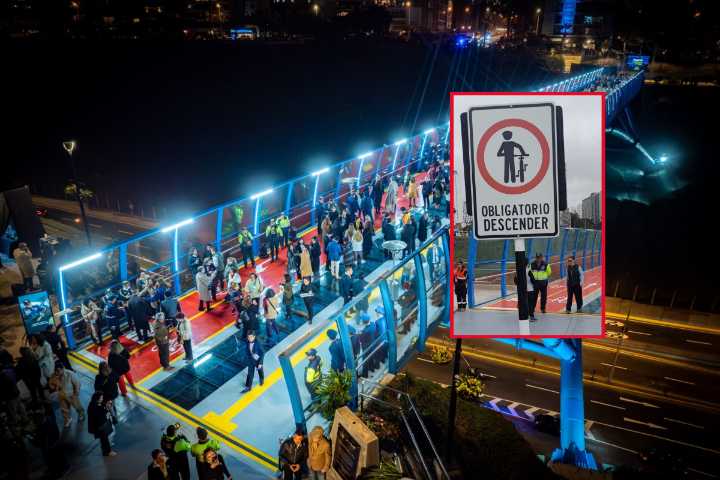 Polémica en Perú por ciclovía que obliga a los ciclistas a bajar de la bicicleta