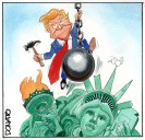 Andy Donato cartoon, Aug. 10, 2025