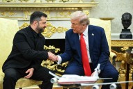 Arriba Volodymir Zelensky a la Casa Blanca para reunirse con Donald Trump