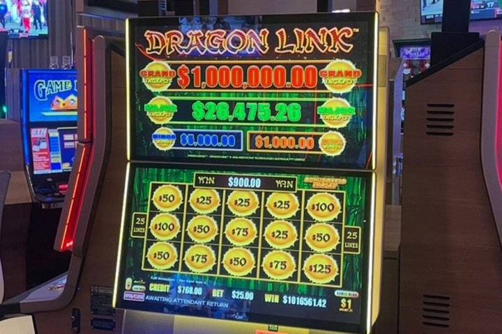 $1,016,561.42 jackpot on Dragon Link hits at Red Rock Casino in Las Vegas