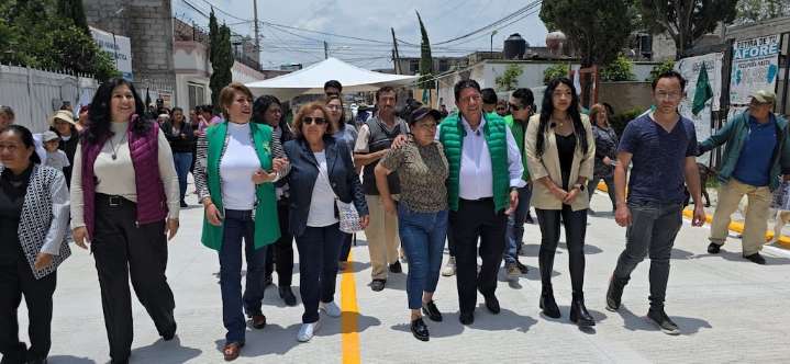 Avanza el programa de obras de Huehuetoca en un 40 por ciento y cerrará con inversión de 140 mdp