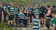 Rugby Team Carries Wheelchair-bound Dad up Snowdon Peak – Fulfilling His Lifelong Dream (LOOK)