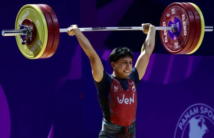 Venezuela consigue la medalla de oro en halterofilia ASU 2025