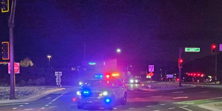 Truck goes airborne twice then crash lands leaving 2 dead