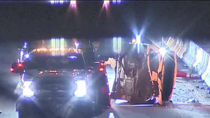 Rollover on 93-N sends 1 to hospital