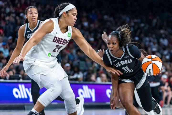 Las Vegas Aces defeat Atlanta Dream for 8th straight WNBA win