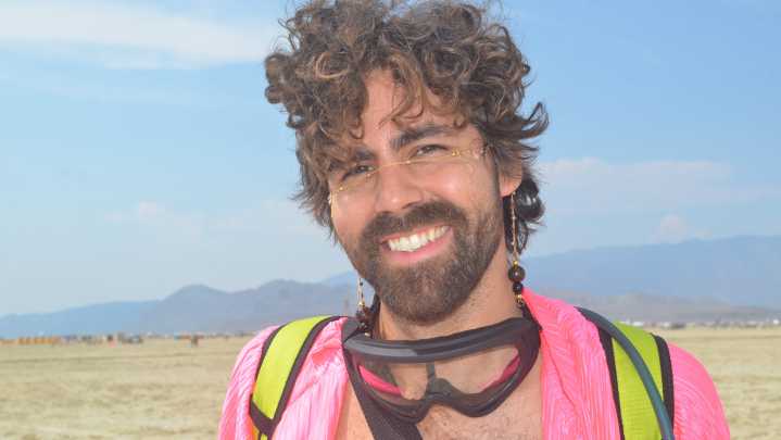 Check out the faces of Burning Man 2025