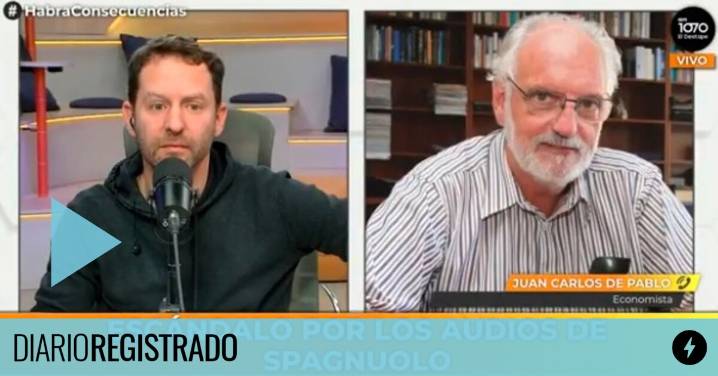 Juan Carlos de Pablo se negó a hablar de los audios de su amigo Spagnuolo y dijo todo