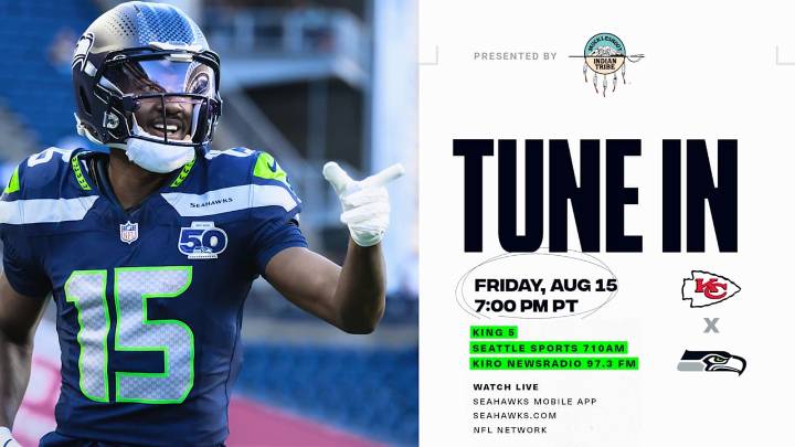 Seahawks vs Chiefs: How To Watch, Listen And Follow Preseason Week 2 On Friday, August 15