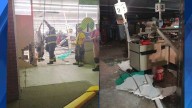 Vehicle crashes through Dollar Store at Mt. Royal Shopping Center