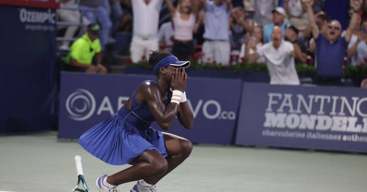 Victoria Mboko beats Naomi Osaka in National Bank Open final