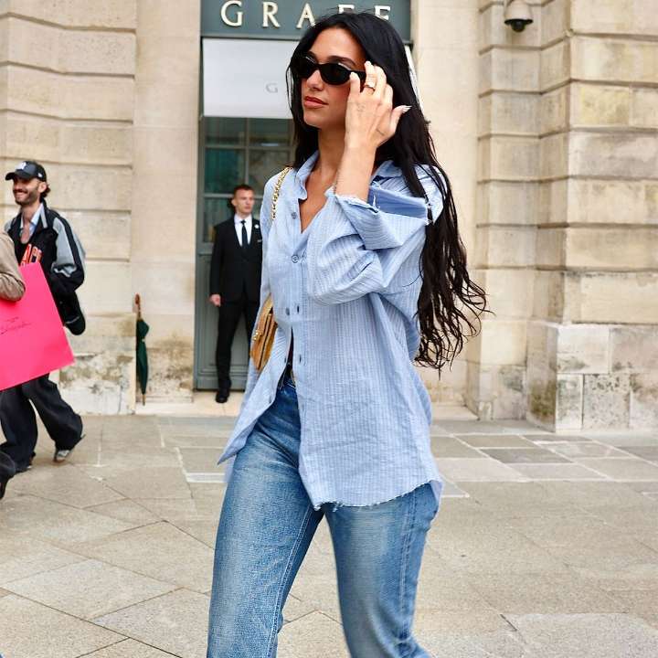 Dua Lipa and Miley Cyrus Traded In Their Dark-Wash Denim for This '90s Throwback