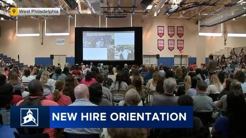 School District of Philadelphia welcomes newest teachers, counselors at orientation in West Philadelphia