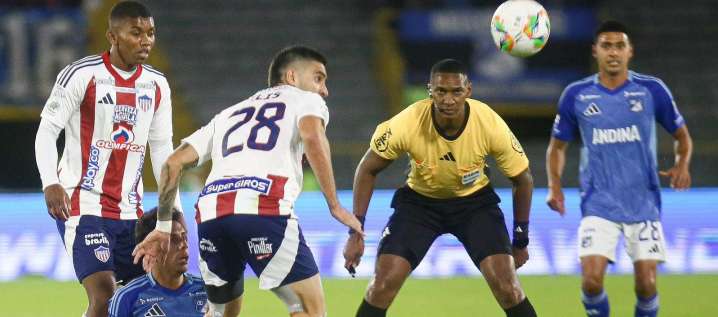 Junior volvió a resucitar a un muerto: Millonarios lo goleó 3