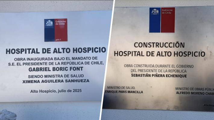 Senadora Ebensperger denuncia retiro de placa en Hospital de Alto Hospicio que adjudicaba construcción a Piñera