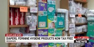 In Missouri, diapers and feminine hygiene products now tax free