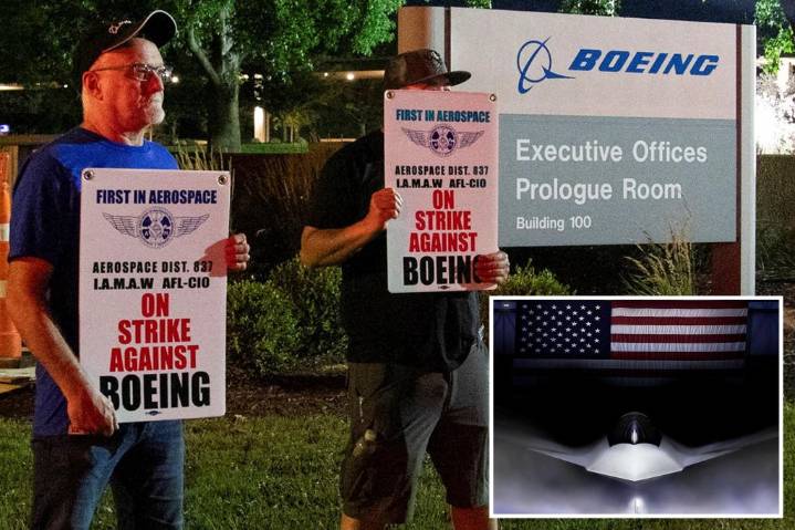 Boeing fighter jet workers go on strike after rejecting contract offer with pay raises