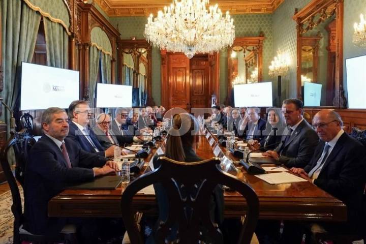 Recibe CSP a vicepresidente de Brasil