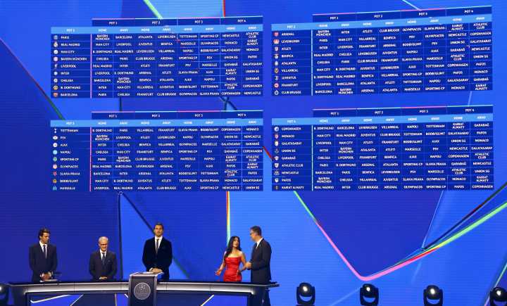 Sorteo de la Champions League 25/26 arroja espectaculares encuentros