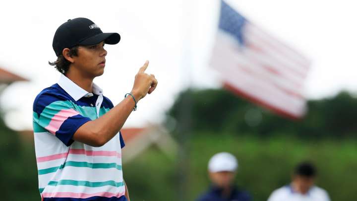 How Charlie Woods fared in the first round of the Junior Players