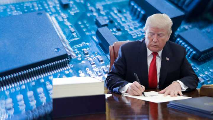 Donald Trump aplicará aranceles del 100% a semiconductores extranjeros