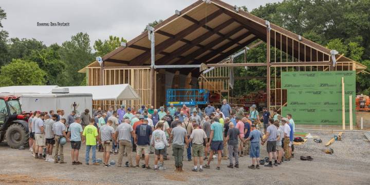 “It’s a blessing”: Church groups help build new church for a congregation in Trussville