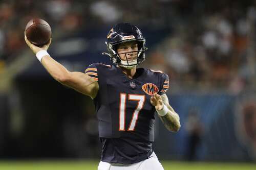 Tears, no fears: Bears give Bagent financial security with new contract extension