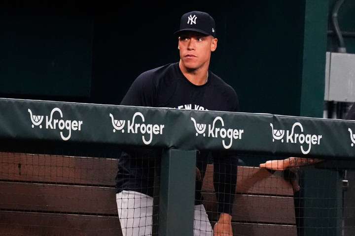 Yankees to activate Aaron Judge from injured list Tuesday vs. Rangers