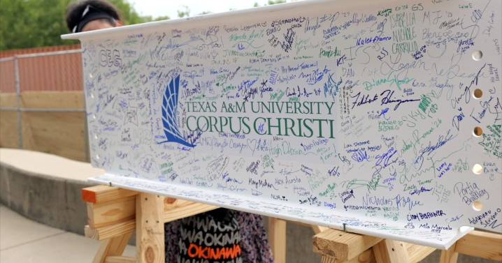 Texas A&M University-Corpus Christi celebrates milestone in new arts building construction