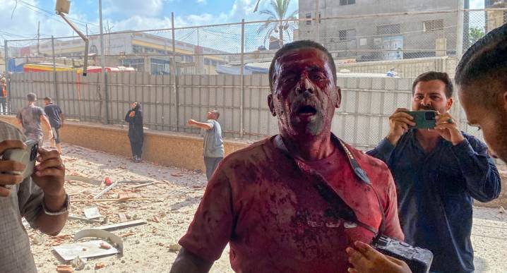 Israel | Nasser: Bombardeo israelí contra un hospital de Gaza deja 20 muertos, entre ellos cuatro periodistas de Reuters, AP, Al Jazeera y NBC | Hamas 