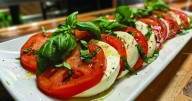 Chicken caprese salad