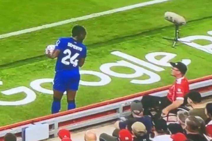 Antoine Semenyo speaks out as police identify fan who racially abused him during Liverpool clash