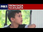 Boy who lost legs in Gaza war gets treatment in Atlanta