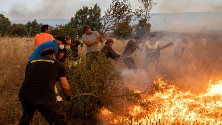 Los incendios queman en España casi 100.000 hectáreas en lo que va de año