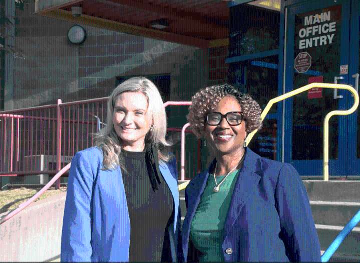SPS Superintendent tours schools on first day