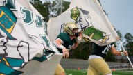 See Aquinas football in its first 2025 action in a scrimmage game