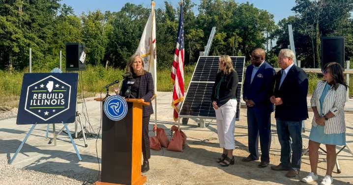 New solar panels powering Metro East IDOT facility move Illinois toward sustainability goals