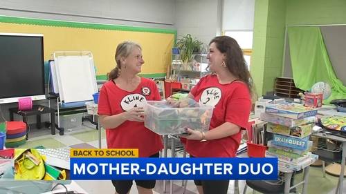 Mother-daughter duo teaching together in West Philadelphia