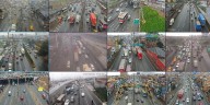 Congestión total en la Vía de Evitamiento: conductores atrapados  por cierres policiales