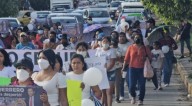 Marchan por liberación de Pedro Segura, empresario acusado de delincuencia organizada
