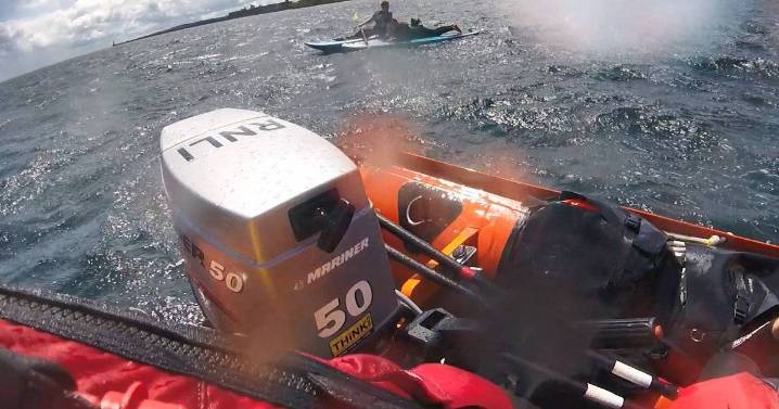 School trip horror as 32 children and adults who went kayaking rescued from sea