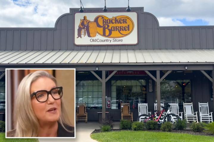 Cracker Barrel shares jump 7% after logo reversal – even as fans call for CEO to step down