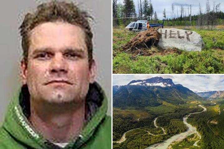 Lost man spent 9 days living off pond water until rescuers spotted 'HELP' carved into rock