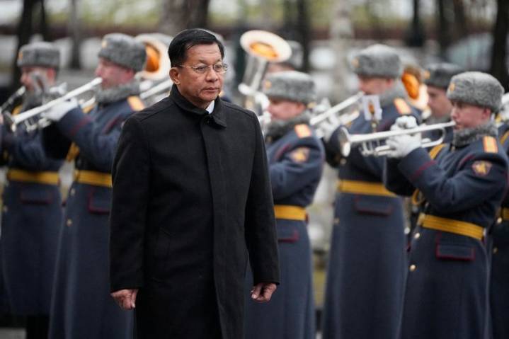Myanmar's military chief to visit China to attend SCO summit, state media says