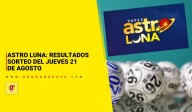 Astro Luna: resultados del sorteo del jueves 21 de agosto de 2025