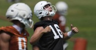 Texas QB Manning says NFL plans not taking shape yet despite grandpa's prediction of 2026 in Austin