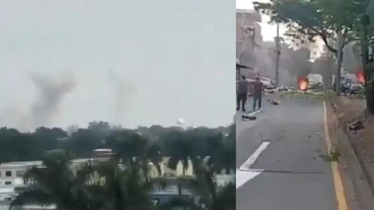 Tras explosiones en inmediaciones a la Base Aérea Marco Fidel Suárez, de Cali, sectores políticos se pronuncian