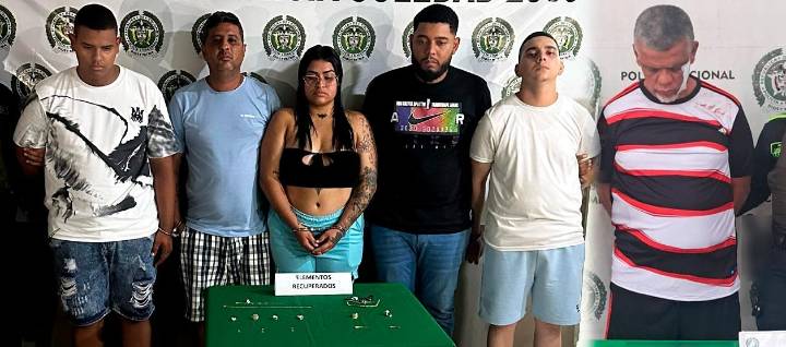 Capturados por robo en joyería de Le Meridiem Golf harían parte de 'Los Costeños': Policía