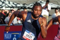 Estadounidense Lyles espera ganar 200 m en final de Liga del Diamante