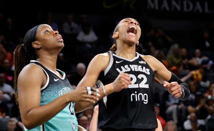 Aces wear down Liberty in Vegas
